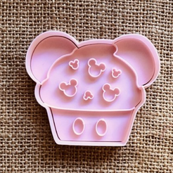MICKEY1.png STL file MICKEY MOUSE COOKIE CUTTER COOKIE CUTTER・3D printing idea to download