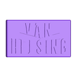 VanHelsing_Logo_01.stl Van Helsing - Main Title Logo