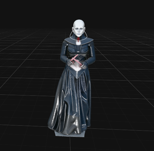 Cenobita femenina con vestimenta larga, Hellraiser - Female Cenobite  Hellraiser