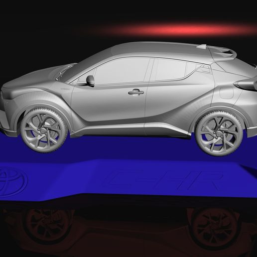 2.jpg TOYOTA C-HR 2017 3D MODEL FOR 3D PRINTING STL FILES