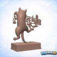 jpg_frame_04.jpg Игривая кошка с музыкальными нотами - RDW3D-5SO4D