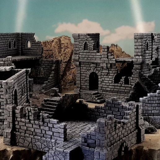 Ulvheim building and ruins - A 3D model