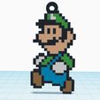 Foto-Luigui-1.jpg Luigi pixel art style keychain