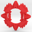 Sickle-Salami-Blaze-AR.png BEYBLADE SICKLE SALAMA BLAZE | COMPLETE | ELEMENTAL FORCE SERIES