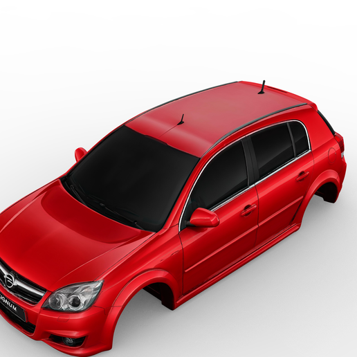 Opel Signum 2010 – Detailed 3D Executive Hatchback Body Model