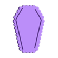 Scallaped-Coffin-Tray.STL Scalloped Coffin Tray | Make Your Own Molds | Includes Mold Housing | Mold Template