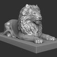 0000ZBrush-Document.jpg Sitting Lion - Statue