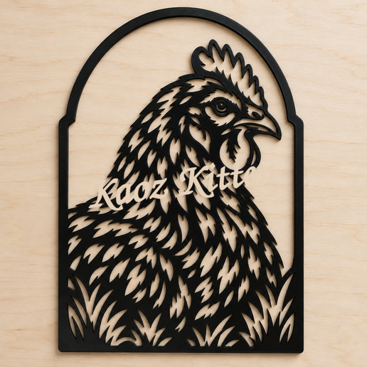 Rhode Island Red Chicken Wall Art