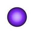 Neptune.stl Solar System model in scale "skewer" version