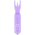 marcapaginas background solid.obj Sauron Bookmark