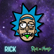 RICK-PORTADA.png RICK keychain by RICK AND MORTY