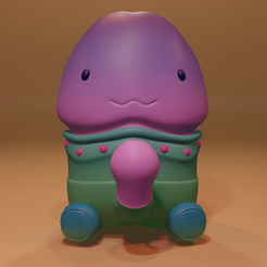 Dil1.png Fichier STL OCHINCHIN FIGURE MIGNONNE + GODE / PÉNIS FIGURE MIGNONNE T2・Objet imprimable en 3D à télécharger