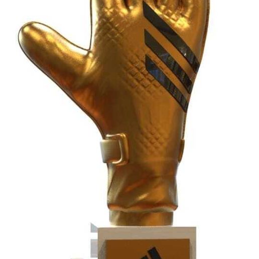 🧤 FIFA GOLDEN GLOVE TROPHY QATAR 2022 (pen)・ STL File for ・Cults
