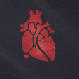 Stencil-Wall-Mockup56555.png HEART BEAT - READY TO PRINT! 3D PRINTABLE STENCIL