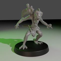 Xulgath-pose-2a.png Download STL file Xulgath - Dinosaur Man with Axe • 3D printing object, battousaifader