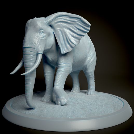 🐘 Elephant・ STL File for ・Cults