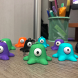 2.png Alien / extraterrestrial keychain toy
