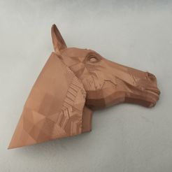 Wall-Art-Horse-Head-2.jpg Télécharger fichier STL Art mural - tête de cheval • Modèle pour imprimante 3D, PrintDesign3D