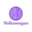volkswagen logo_obj.obj volkswagen logo