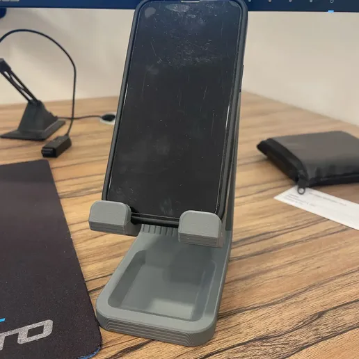Desk phone stand