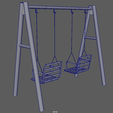 Low_Poly_Swing_Wireframe_04.png Low Poly Swing