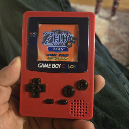 3D printer SLIM WALLET - GAMEBOY COLOR • made with Ender 3 pro ...