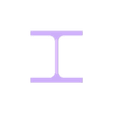I-Träger-1025t2_-_120_x_200.STL bar stock semifinished templates step files