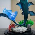 IMG_8494.jpg Sci-FI Mermaid - 3D print ready - 3D print model