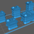 OctacityA.png Battletech / Mechwarrior City Set (5 buildings)