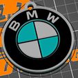 BMW_MC.jpg Car Keychain Multicolor