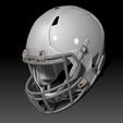BPR_Composite27.jpg NFL Fottball Helmet Riddell Speed with Padding 3D Model