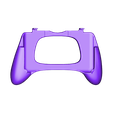 3DSXL_1_Part.stl Fichier STL Poignée ergonomique pour la 3DS XL d'origine・Modèle à télécharger et à imprimer en 3D