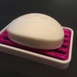 IMG-3674.JPG Бесплатный STL файл Soap holder - Simple 2-color soap dish・3D-печатная модель для скачивания