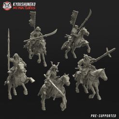 5.jpg Japanese Samurai Polearm Riders