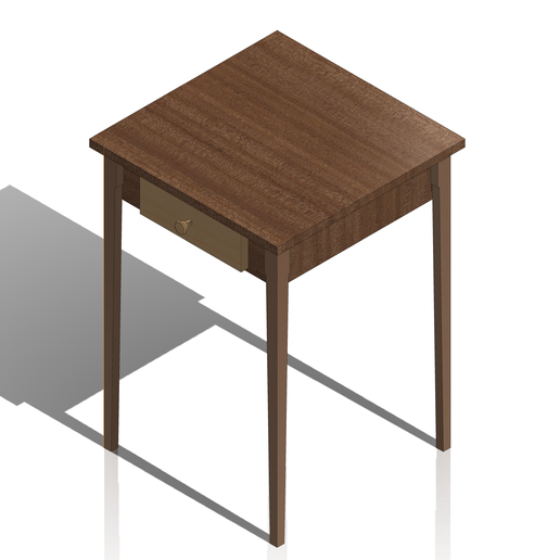 STL file table・3D print model to download・Cults
