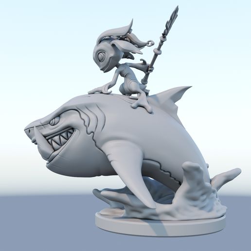 🎲 Modelo de impresión 3D de fizz de League of Legends・Archivo STL para ...