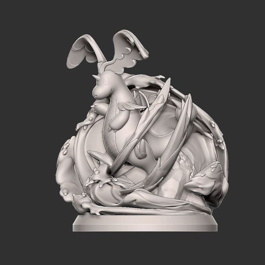 ZBrush-Document5.jpg mega dragonite diorama