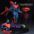 Superman-kills-the-joker-injustice-cg-pyro.webp.jpg x2 Superman Defeat The Joker Injustice STL files for 3d printing by CG Pyro fanarts collectibles