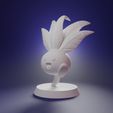 oddish-clay-3.jpg ODDISH - Cute 3D printable Pokemon