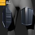 3.png The Mandalorian - Thigh Plate armour - 3D model - STL (digital download)