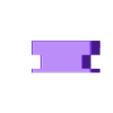 Rear tray hook.stl D3P Multiboard/Opengrid Mount for Qidi Q2