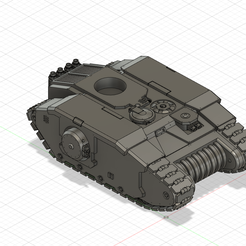 Hull.png STL file Three Headed Main Battle Tank・3D printable model to download, TheOuterCircle
