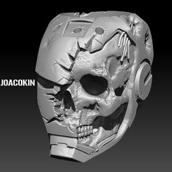 FDGFFGDFGDGDF.jpg Pen Holder Iron Man Skull Made by @Joaco.Kin
