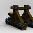 untitled.1579.jpg Stylized Medieval Medieval Catapult - Low Poly 3D Model / Game Ready / Printable