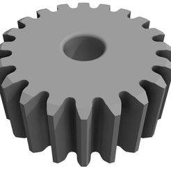 3D Gears for 3D Printer 8 Diametral Pitch STL DXF PDF Files 