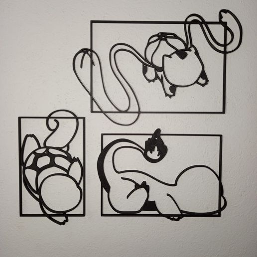 Decorative figures Pokemon 3D model