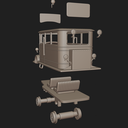 10.png BUDA 619 RAIL MODÈLE D'IMPRESSION 3D