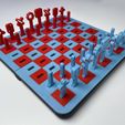 001.jpg Joli jeu d'échec pliable et transportable