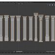 Blender.jpg Column Capitals Collection