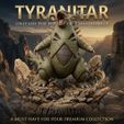 TYRANITAR.jpeg Tyranitar Pokemon Armor Rock Dark Statue 3D Model OBJ RAR